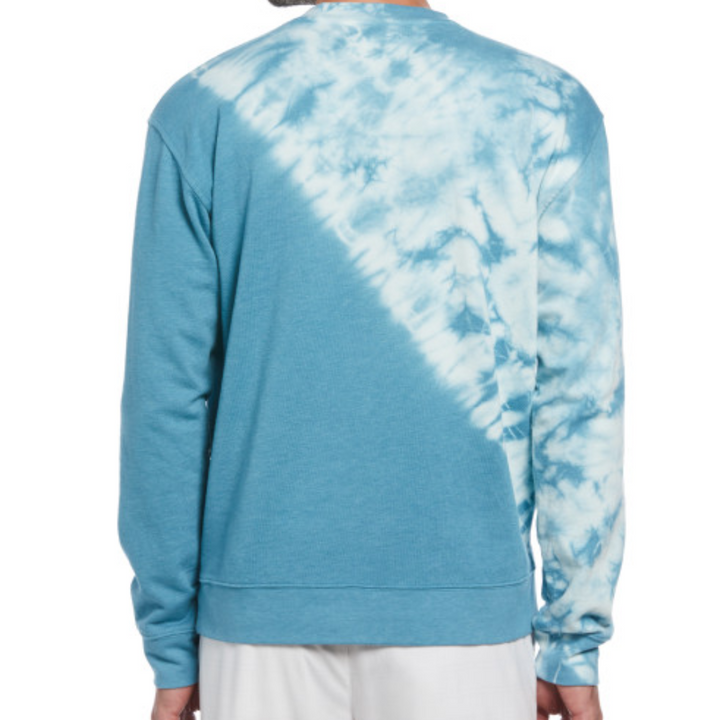 Jersey french terry tie dye floral