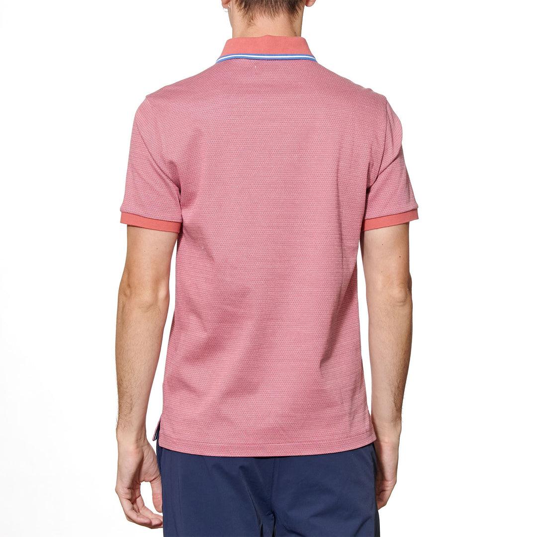 Polo Ao Jacquard Eng Stripe