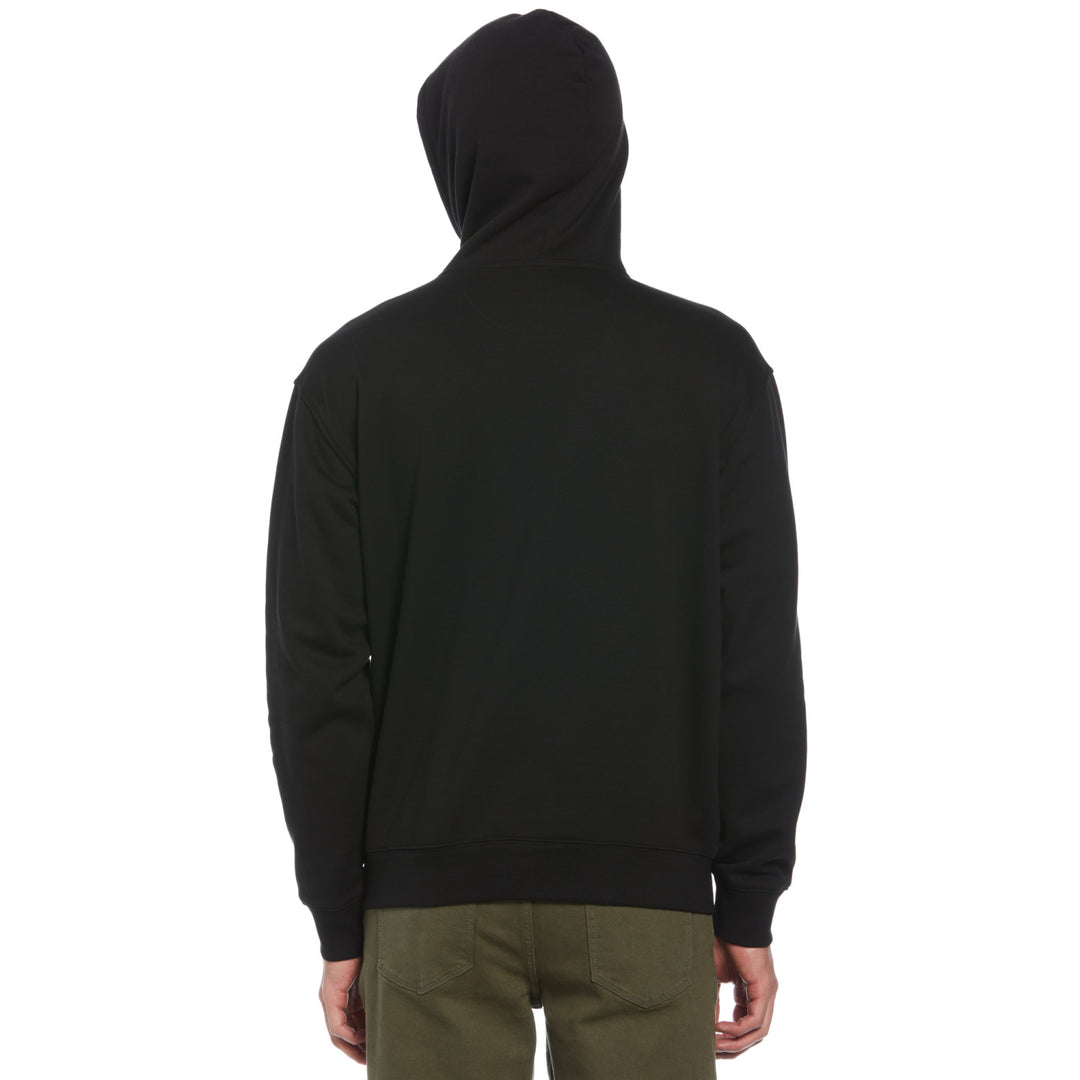 Sudadera con capucha fleece boucle camo Pete negra