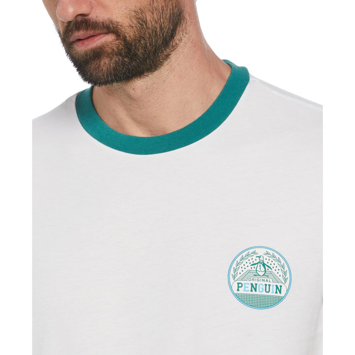 Camiseta court Pete blanca