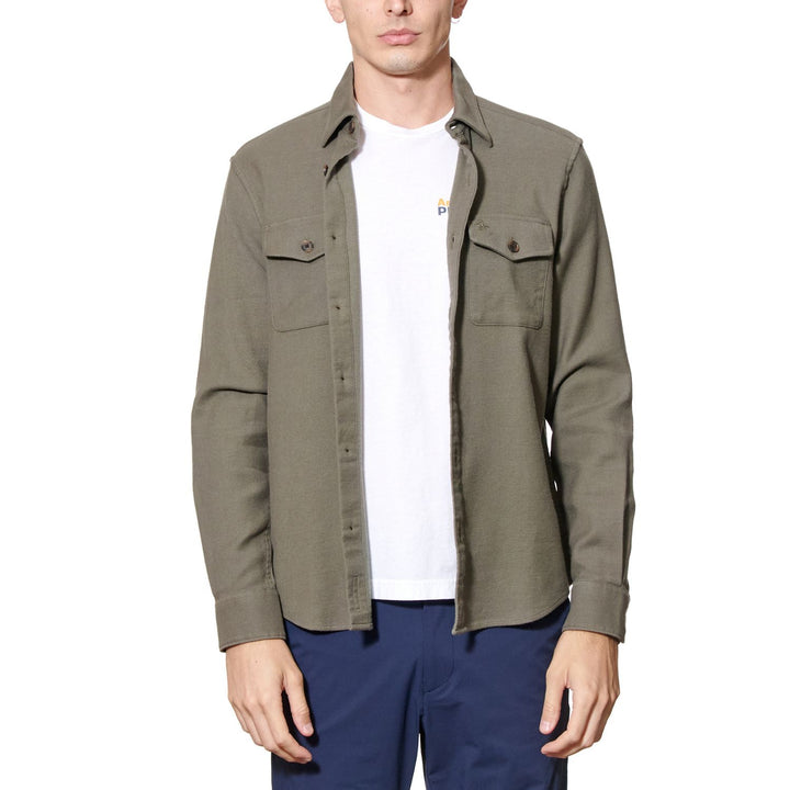 Camisa ML Dbl Cloth Loopback Overshirt