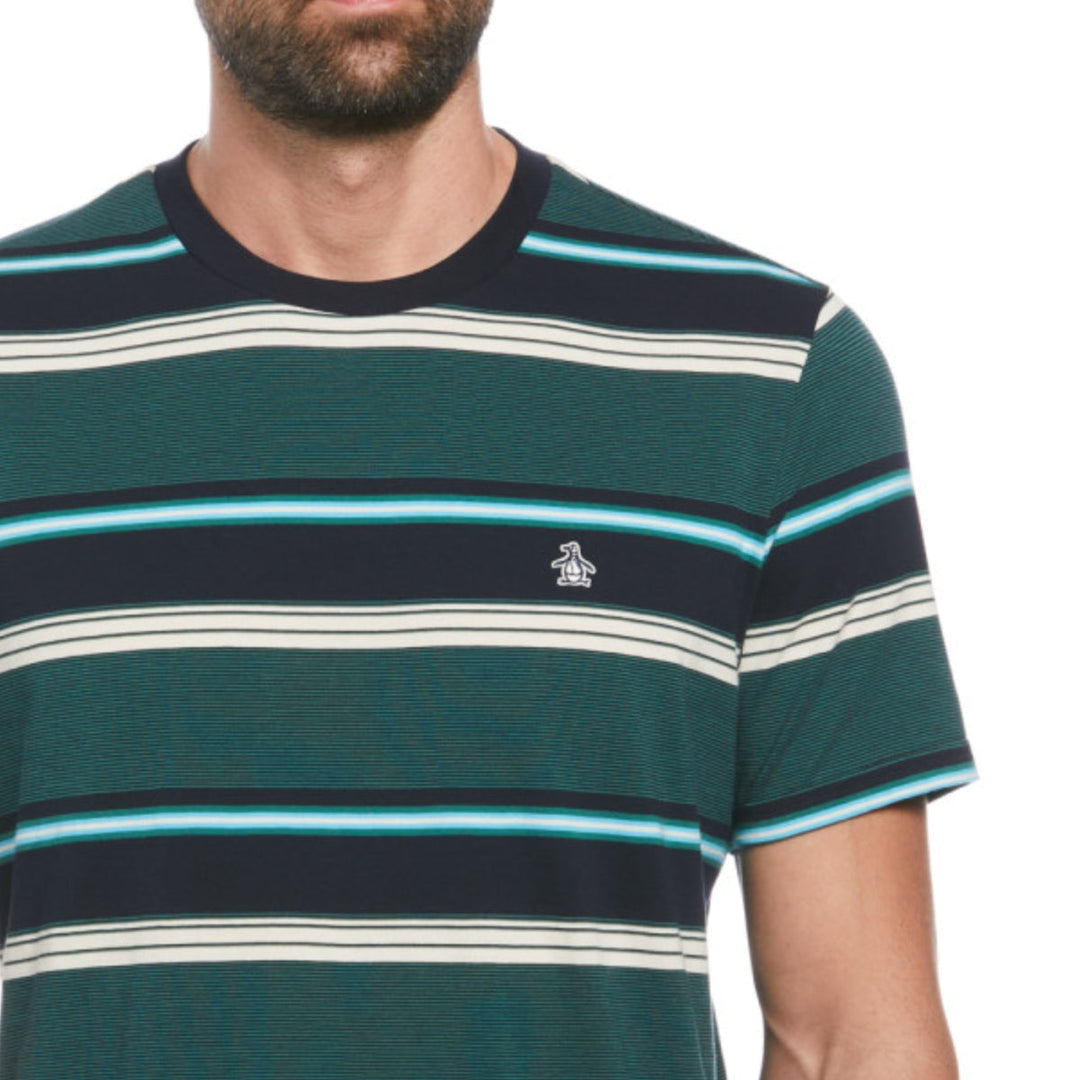 Camiseta yarn dye stripe multicolor